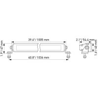 Fernscheinwerfer LED 12.000 lm HELLA BLACK MAGIC 1FJ 358 176-321