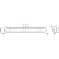Fernscheinwerfer LED HELLA Double Lightbar 21,5