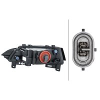 Nebelscheinwerfer rechts Halogen HELLA für SKODA...