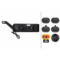 Rear Light left 24 V LED HELLA universally applicable for various vehicles