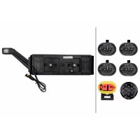 Rear Light right 24 V LED HELLA universally applicable for various vehicles