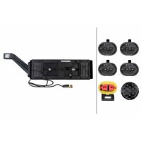 Rear Light right 24 V LED HELLA universally applicable for various vehicles