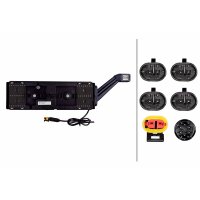 Rear Light left 24 V LED HELLA universally applicable for various vehicles