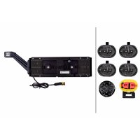 Rear Light right 24 V LED HELLA universally applicable for various vehicles