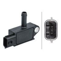 Exhaust pressure sensor 3-pin HELLA for OPEL MOVANO B...