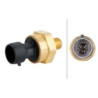 Sensor Abgasdruck 3-polig HELLA für FORD