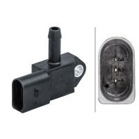 Sensor Abgasdruck geschraubt 3-polig HELLA für u.a....