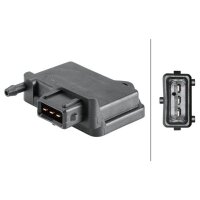 Boost pressure sensor 3-pin HELLA for CITROEN SAXO (S0/ S1)