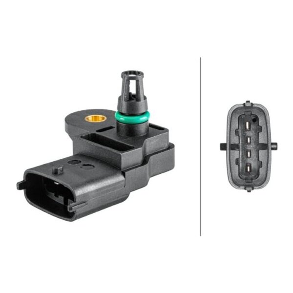 Sensor Saugrohrdruck 4-polig HELLA für DAILY III Pritsche/Fahrgestell