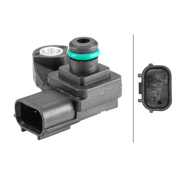 Sensor Saugrohrdruck 3-polig HELLA für HONDA CR-V III (RE_)