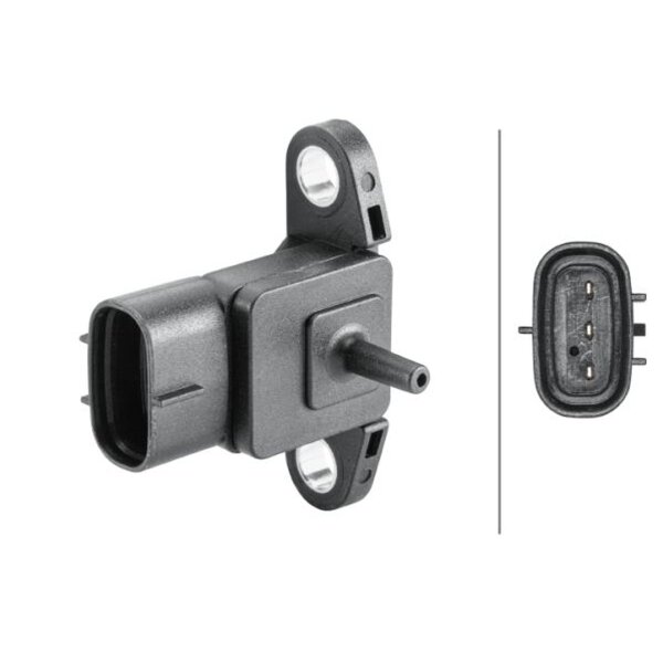 Sensor Saugrohrdruck 3-polig HELLA für DAIHATSU TERIOS (J2_)