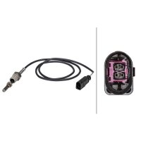 Sensor exhaust gas temperature screwed 2-pin 770mm cable...