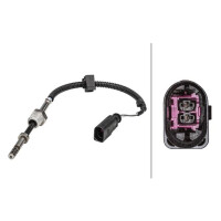 Sensor Exhaust Gas Temperature screwed 2-pin 210 mm cable...