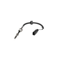Sensor Exhaust Gas Temperature screwed 2-pin 210 mm cable HELLA for e.g. AUDI A5