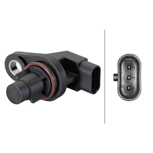 Sensor camshaft position 3-pole HELLA for MERCEDES B-CLASS Sports Tourer