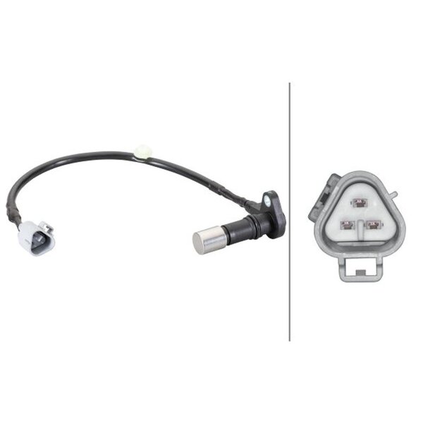 Impulsgeber Kurbelwelle Hallsensor 3-polig HELLA