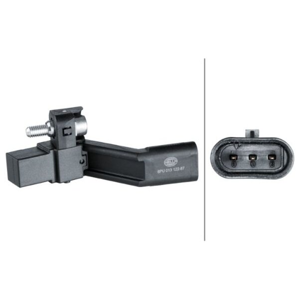 Impulsgeber Kurbelwelle Hallsensor 3-polig HELLA für u.a. AUDI A1