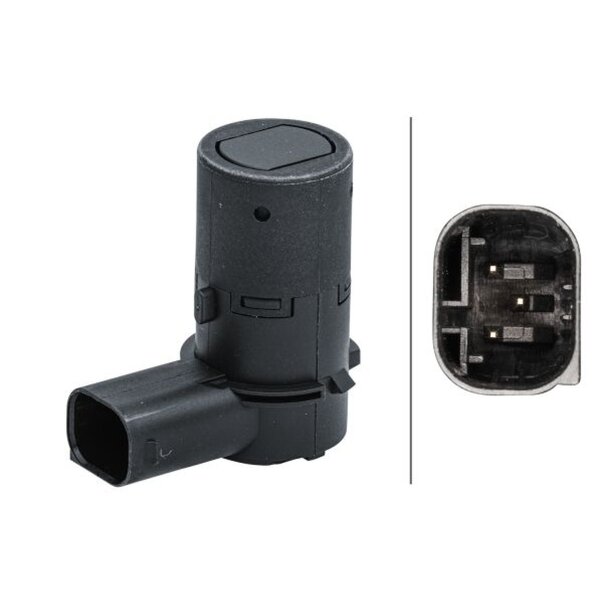 Sensor Einparkhilfe 3-polig HELLA für RENAULT LAGUNA II (BG0/1_)