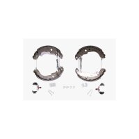 Brake Shoe Set Ø 228 mm 42 mm HELLA Brake...