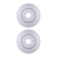 2 Brake Discs internally ventilated Ø 67 mm 26 mm...