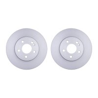 2 Brake Discs internally ventilated Ø 67 mm 24 mm...