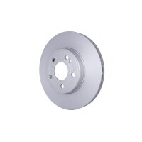 2 Brake Discs internally ventilated Ø 67 mm 24 mm HELLA for e.g. MB B-CLASS