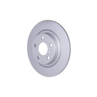2 Brake Discs full Ø 63,6 mm 12 mm HELLA suitable for VOLVO XC40