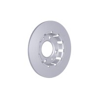 2 Bremsscheiben voll Ø 71,1 mm 10 mm HELLA passend für u.a. PEUGEOT 208