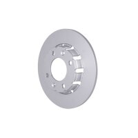 2 Bremsscheiben voll Ø 71,1 mm 10 mm HELLA passend für u.a. PEUGEOT 208