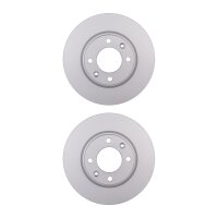 2 Bremsscheiben voll Ø 71,1 mm 12 mm HELLA passend...