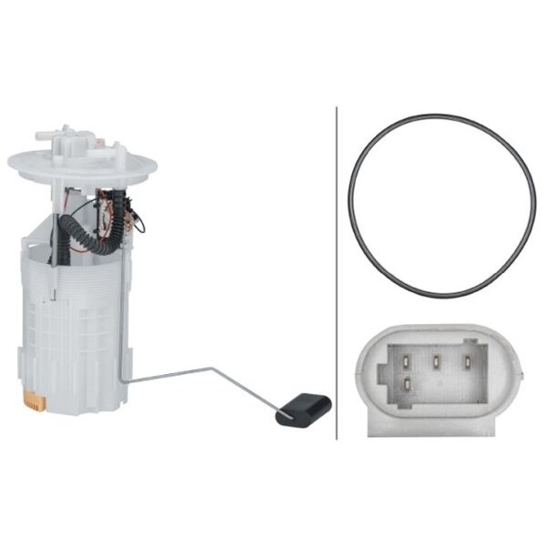 Tankgeber elektrisch 4-polig HELLA passend für u.a. RENAULT MASTER