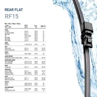 Scheibenwischer Wischblatt Flachbalkenwischblatt hinten RF15 Rear 375mm HELLA