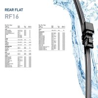 Scheibenwischer Wischblatt Flachbalkenwischblatt hinten RF16 Rear 400mm HELLA