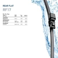 Scheibenwischer Wischblatt Flachbalkenwischblatt hinten RF17 Rear 425mm HELLA