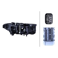 Headlight left 12 V LED HELLA Lighting Expertise suitable for e.g. BMW 5 Series
