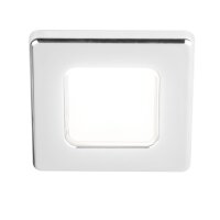 Deckenleuchte quadrat EuroLED75 190lm 5000K Chrom HELLA...