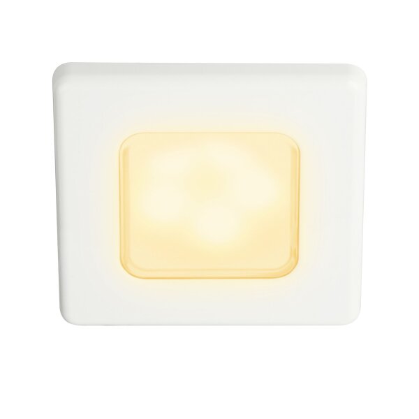 Recessed ceiling light HELLA MARINE EuroLED 75 for boat/yacht cabins