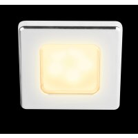 Deckenleuchte quadrat EuroLED75 190lm 2700K Chrom HELLA...
