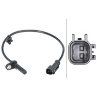 Wheel Speed Sensor 2-pole active sensor HELLA for e.g....