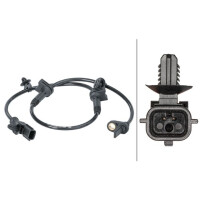 Wheel Speed Sensor 2-pole active sensor HELLA for e.g....