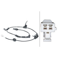 Wheel Speed Sensor 2-pin active 990 mm cable HELLA for...