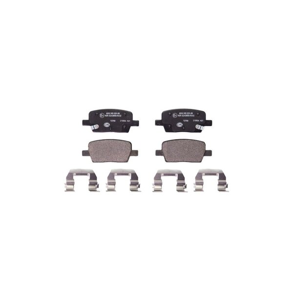 Bremsbelagsatz Scheibenbremse HELLA PAGID für CHEVROLET CAMARO Convertible