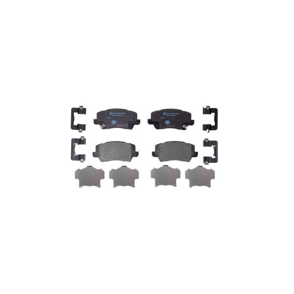 Brake pad set disc brake 18.1mm HELLA for KIA Picanto and others