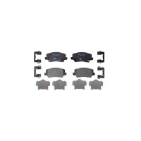 Brake pad set disc brake 18.1mm HELLA for KIA Picanto and...