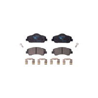 Brake pad set, disc brake 18.7mm HELLA for PEUGEOT 308 SW...