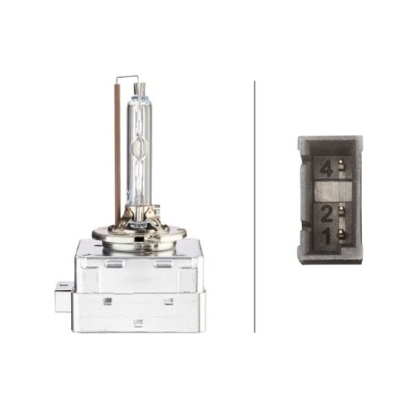 Main headlight bulb 42 V 35 W D3S PK32d-5 crystal clear HELLA