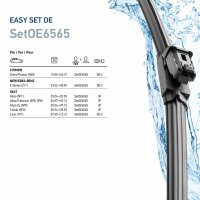 Scheibenwischer Wischblatt Flachbalkenwischblatt vorne SetOE6565 EasySets HELLA