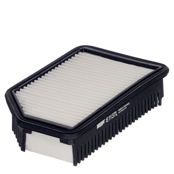Air filter insert 255-142mm HENGST FILTER suitable for e.g. HYUNDAI ACCENT IV