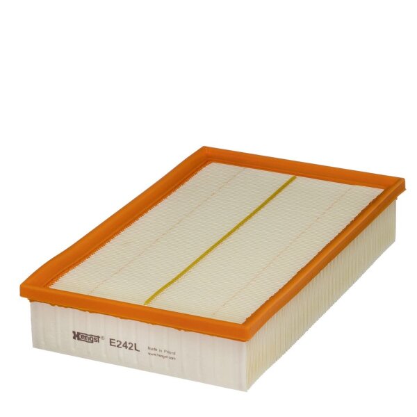 Air filter insert 337-190mm HENGST FILTER for MERCEDES-BENZ E-CLASS and others