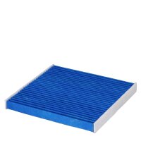 Cabin air filter antibacterial 250-234mm 25mm HENGST...